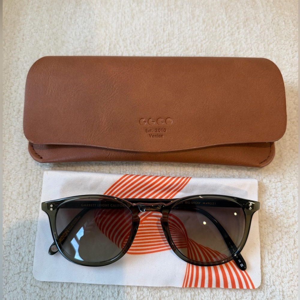 Garret Leight sunglasses